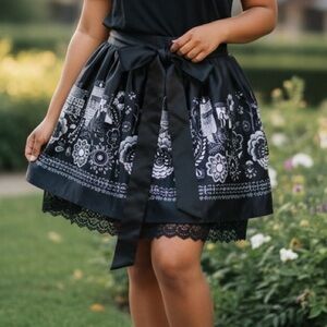 Warmichic Skirt Peruvian designer Qarla Quispe Handmade. Lace lined. Gorgeous!